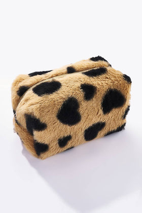 Heart pattern faux fur kit CY210JH