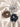 Hius Donitsi kampaukseen - Polka dot scrunchie XH04