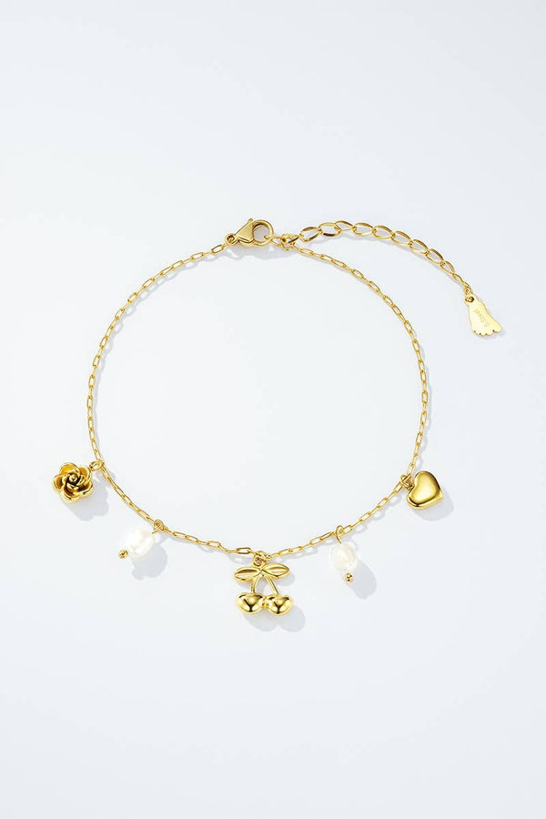 Nilkkaketju - Stainless steel ankle chain 624AQ13
