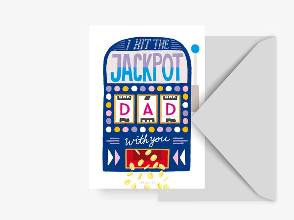 Postikortti - Postcard / Jackpot Dad