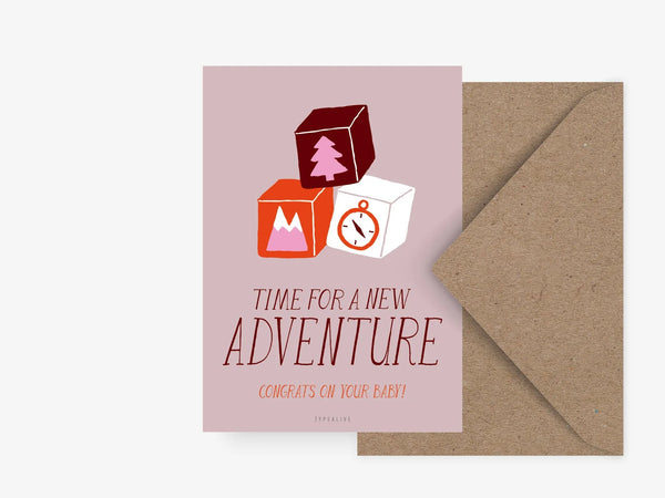 Postikortti - Postcard / New Adventure