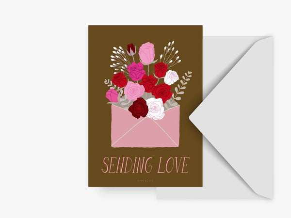 Postikortti - Postcard / Sending Love