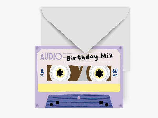 Postikortti - Postcard / Tape Birthday Mix