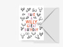 Postikortti - Postcard / Willy Great Birthday