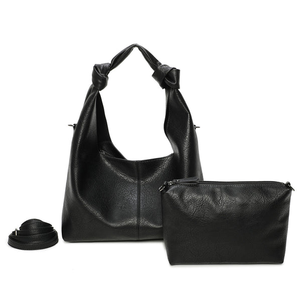 Ines Delaure – 2-in-1 Pehmeä Tote-laukku