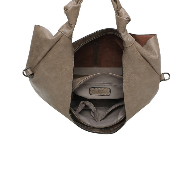 Ines Delaure – 2-in-1 Pehmeä Tote-laukku