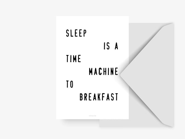 Postikortti : Postcard / Sleep