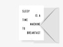 Postikortti : Postcard / Sleep