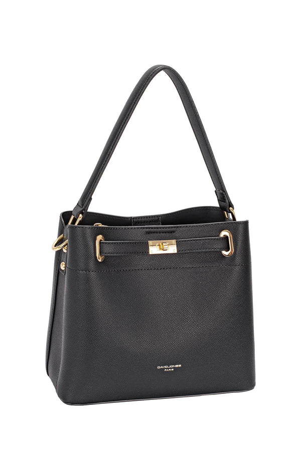 DAVID JONES CM6829-2 – Rakenteellinen cross-grain-käsilaukku