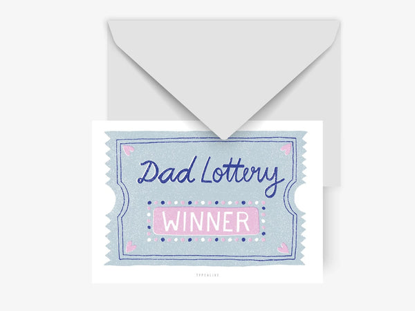 Postikortit / Dad Lottery