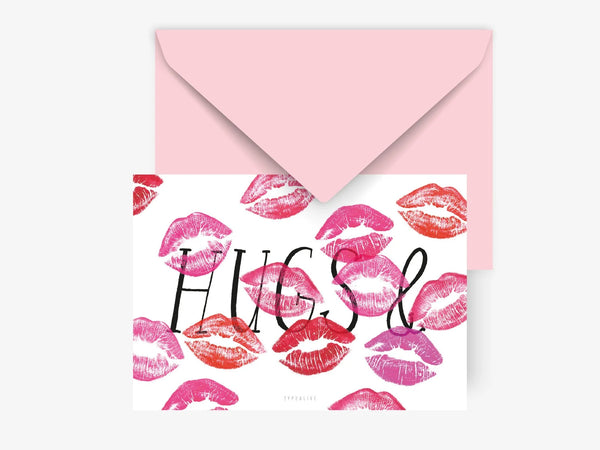 Postikortti -  Postcard / Hugs And