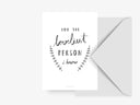 Postikortti -  Postcard / Loveliest Person