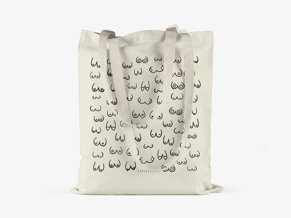 Legendaarinen tissi kassi - Cotton bag / bosom friends