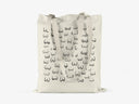 Legendaarinen tissi kassi - Cotton bag / bosom friends "natural"