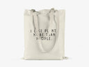 Kangas kassi - Cotton bag / I Like Plants More than People