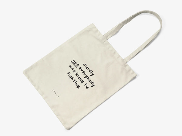 Kankainen kassi - Cotton bag / Kung Fu Fighting
