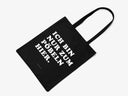 Cotton bag / Ich Bin Nur Zum Pöbeln Hier