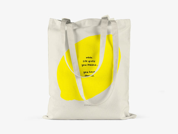 Kangas kassi - Cotton bag / You Have Lemons