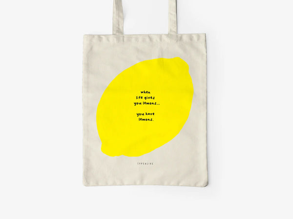 Kangas kassi - Cotton bag / You Have Lemons