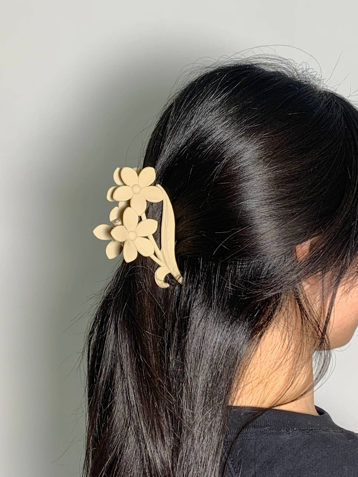 YH07 flower shaped hair clip