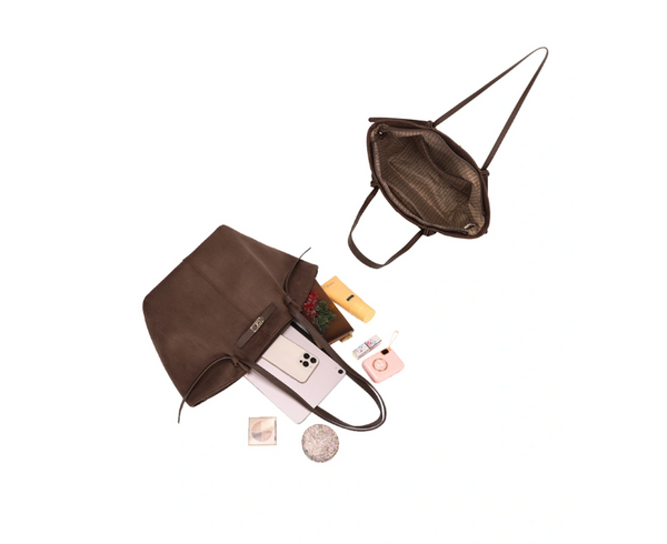 Gallantry keinomokkainen käsilaukku pitkällä hihnalla