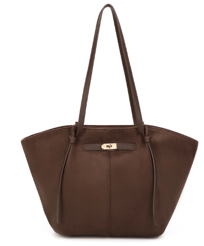 Gallantry keinomokkainen käsilaukku pitkällä hihnalla