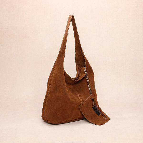 Lorenzo - Soft leather ball tote bag