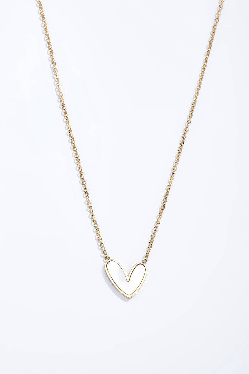 Stainless steel necklace 224AQ112