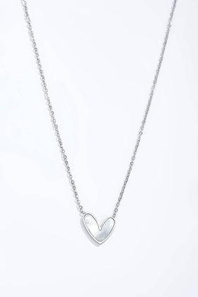 Stainless steel necklace 224AQ112
