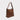 BESTINI PARIS - käsilaukku Tote bag with decorative clasp, suede effect